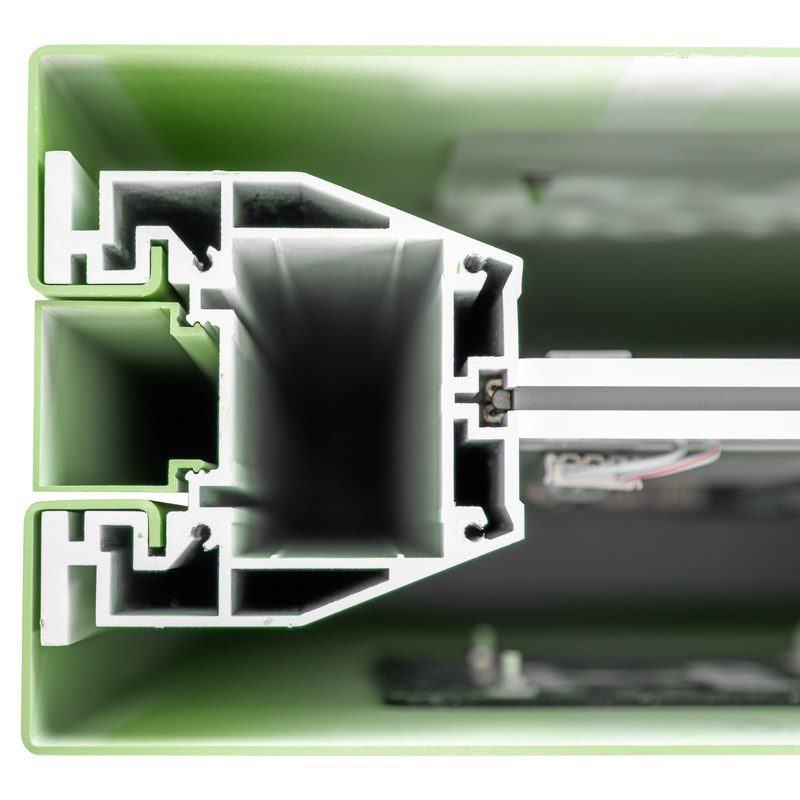 Hylon – Profilquerschnitt des modularen Stecksystems