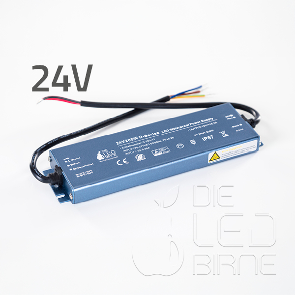 LED Netzteil Kompakt D-200-24, 200 Watt