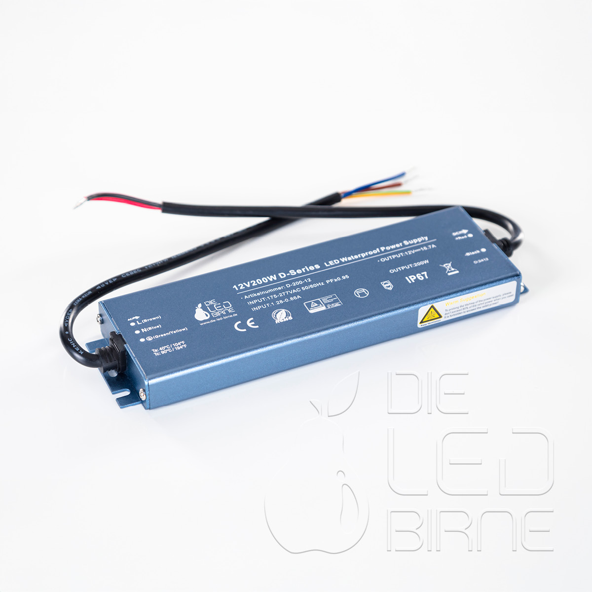 LED Netzteil Kompakt D-200-12, 160 Watt