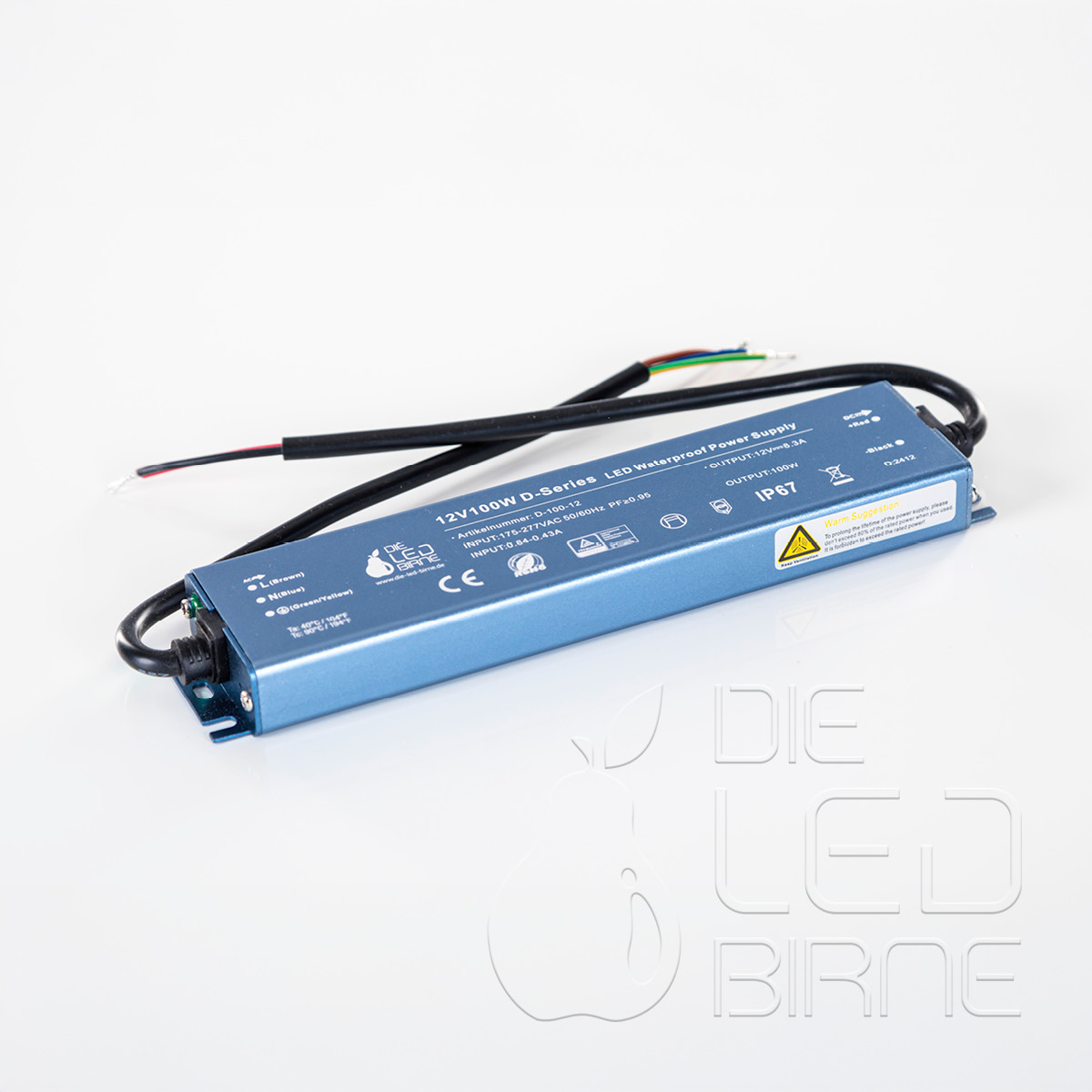 LED Netzteil Kompakt D-100-12, 80 Watt