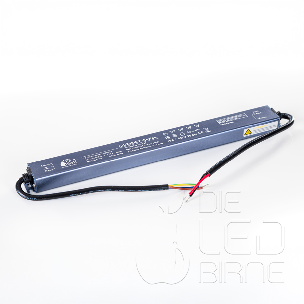 LED Netzteil Slim F-200-12, 160 Watt