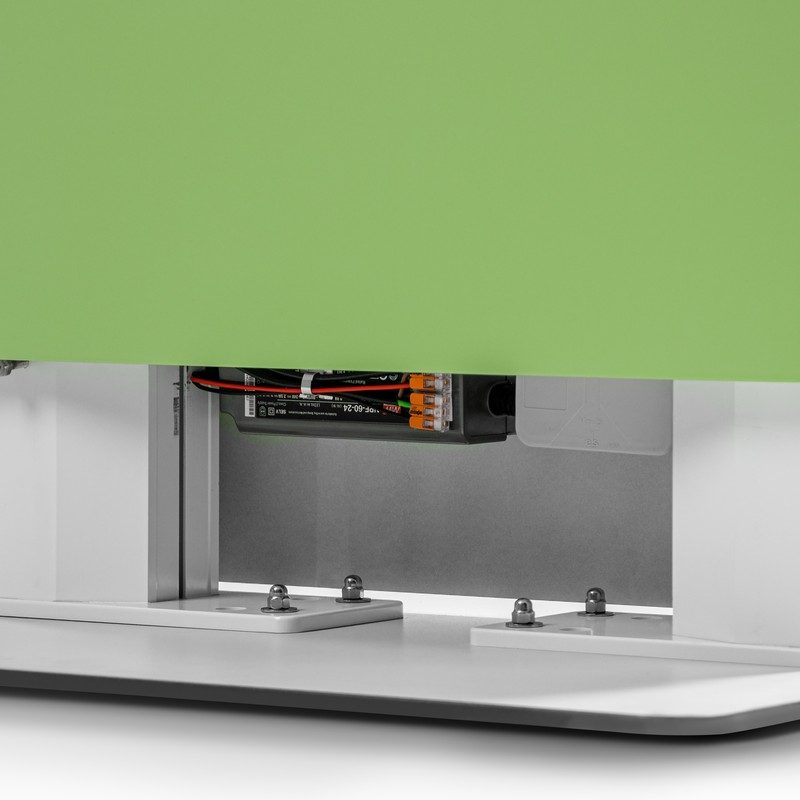 Hylon – stabile Flanschplatte mit Stahlrohr und Sockeltechnik